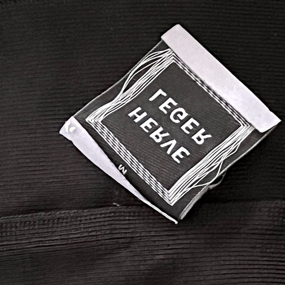 Herve Leger Black Bandage Mini Skirt Size M High Waist Designer - Picture 6 of 12